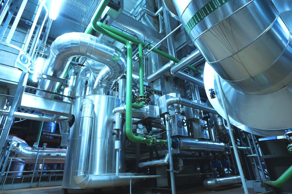 Equipment,,Cables,And,Piping,As,Found,Inside,Of,A,Modern