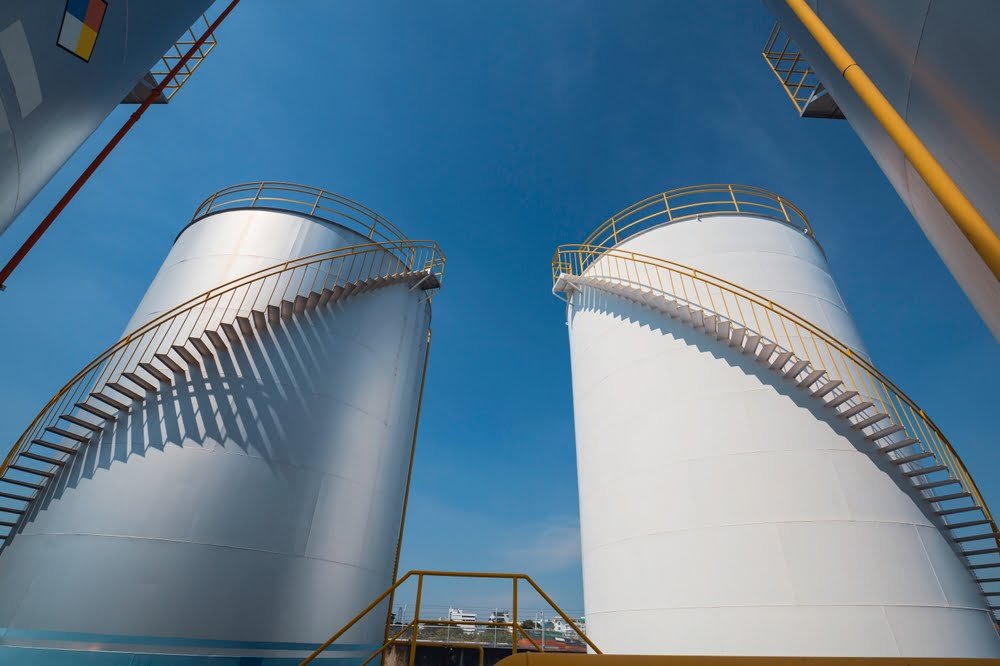 Chemical,Industry,Tank,Storage,White,Carbon,Steel,The,Tank.
