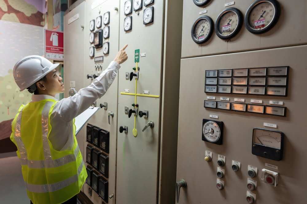 In,The,Power,Plant,Industry,,Asian,Male,Engineers,With,Specialized